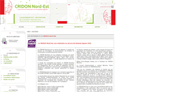 Desktop Screenshot of cridon-ne.org
